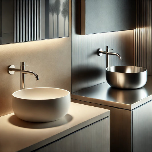 Ceramic vs. Stainless Steel Basins: Which One Should You Pick?