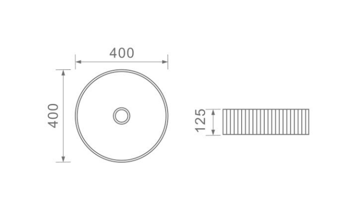 D1001123MW | Counter Top Basin