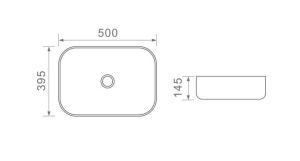 D1001105MDG | Counter Top Basin