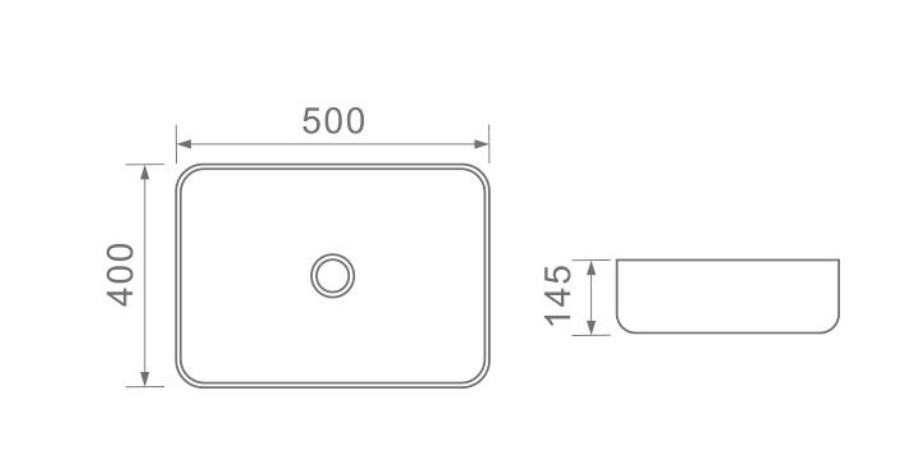 D1001119MBB | Counter Top Basin