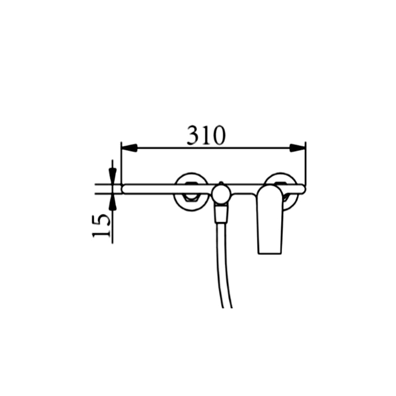 AT7006GM | Single-lever Bath Mixer - ThatRenoStore