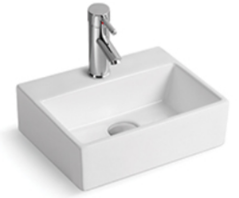 D.055 | Wall-Hung / Console Basin - Rectangular | VERA | ThatRenoStore