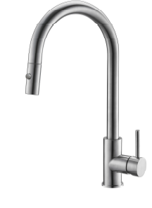 GGF 40205A | 304 SS KITCHEN SINK MIXER - Stainless Steel Matt