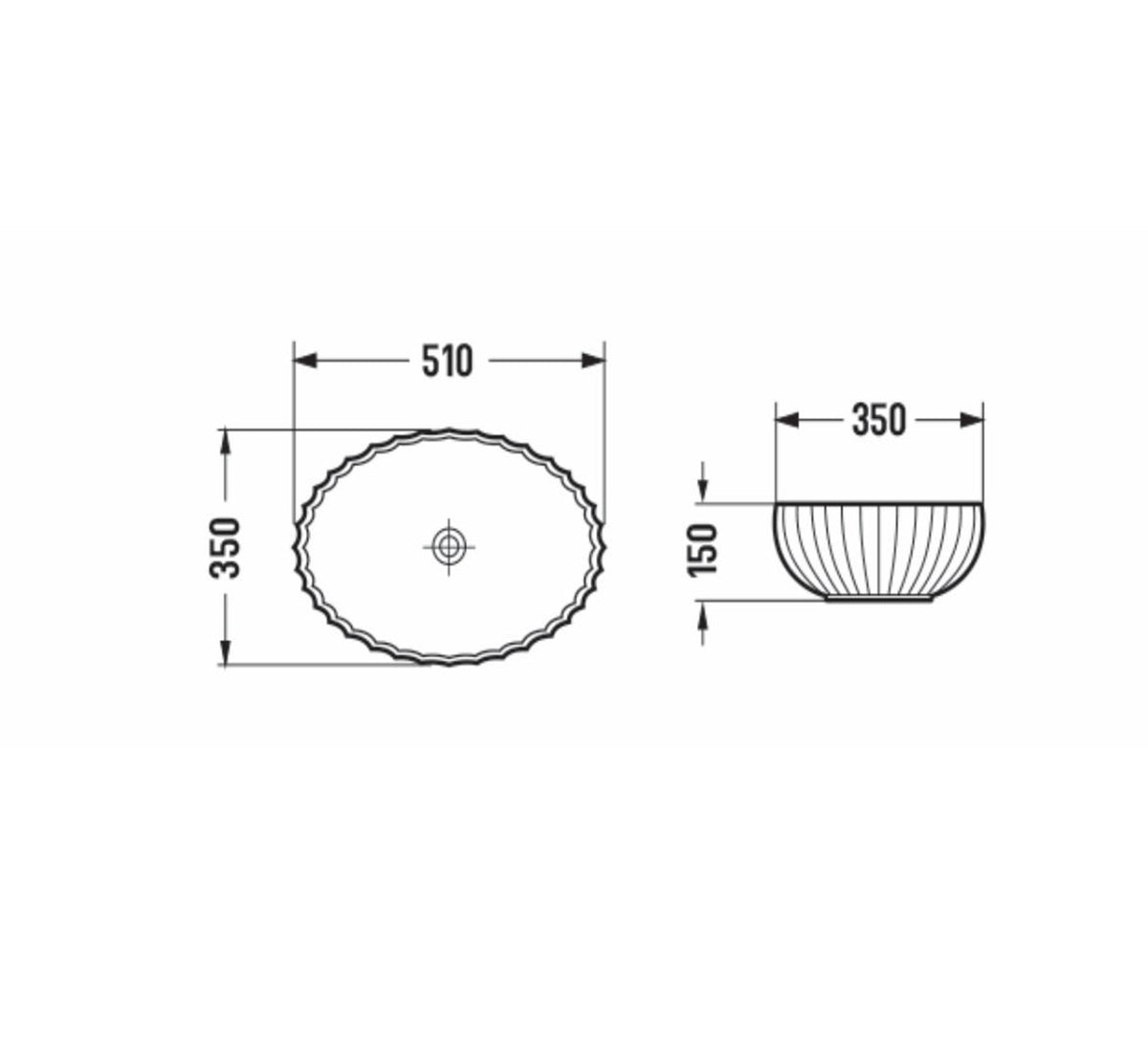 ATGL49A | Glass Basin - ThatRenoStore
