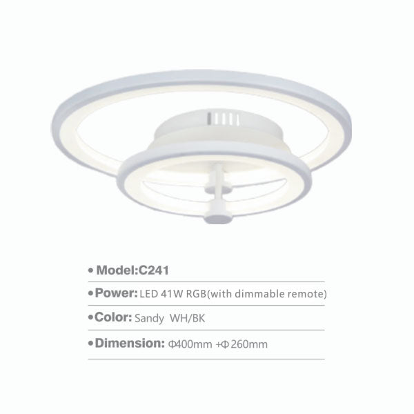 SLC241 RD Surface Light | LED Ceiling Lamp