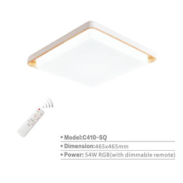 SLC410 SQ Surface Light | LED Ceiling Lamp