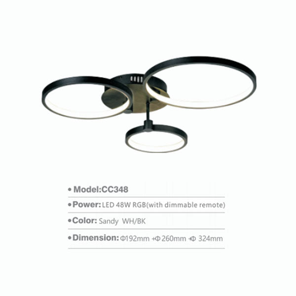 SLCC348 RD Surface Light | LED Ceiling Lamp