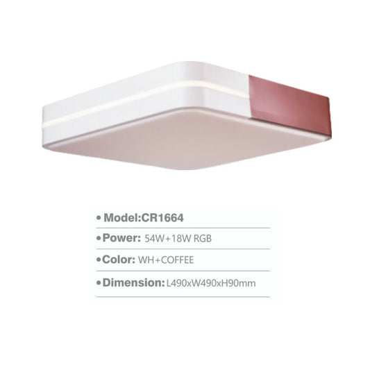 SLCR1664 SQ Surface Light | LED Ceiling Lamp