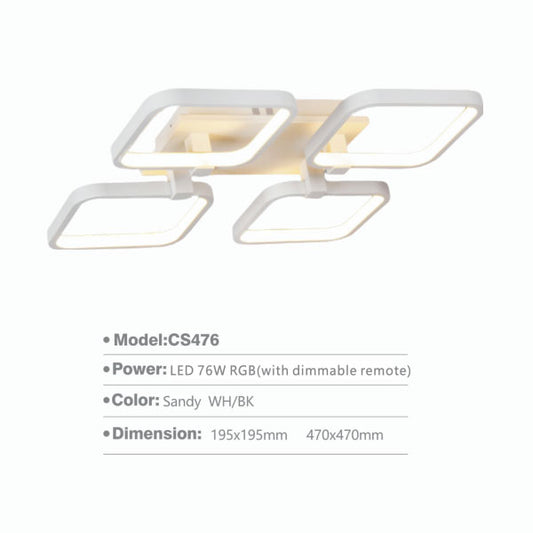 SLCS476 SQ Surface Light | LED Ceiling Lamp