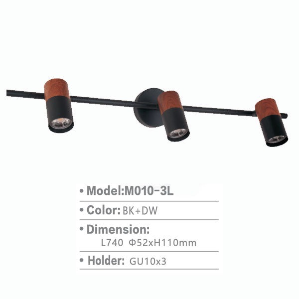 SLM010 | Spot Down Light - 3L (BK+DW)