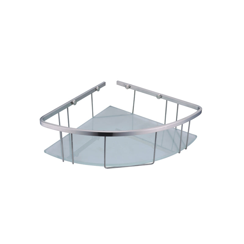 QQNTL-B11805 | Glass Corner Bathroom Basket - ThatRenoStore
