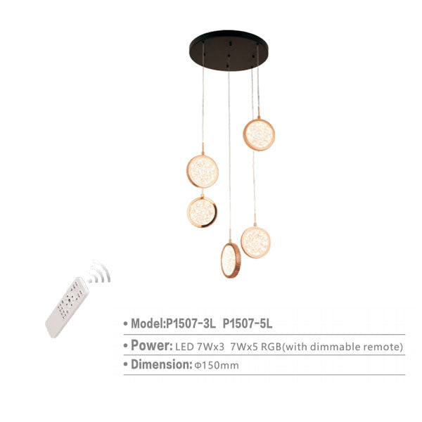 SLP1507-5L | Pendant Light