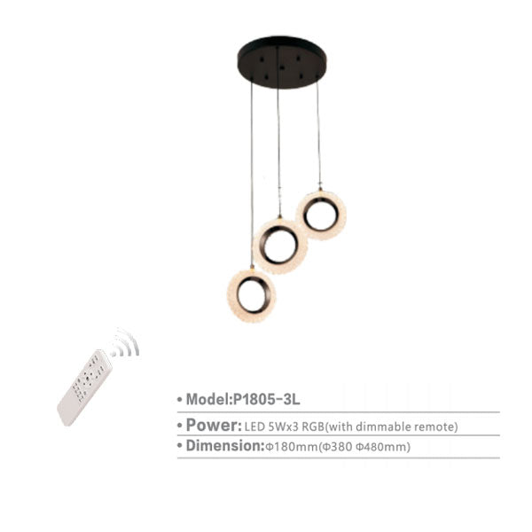 SLP1805-3L | Pendant Light