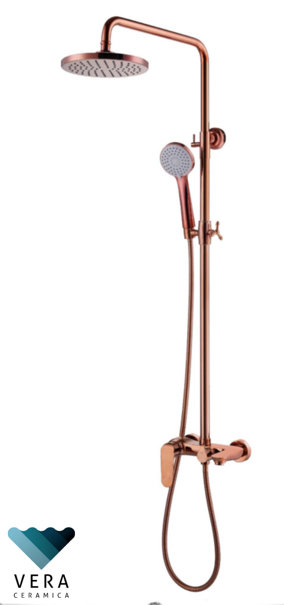 V1104RG | Single lever Rainshower mixer - ThatRenoStore