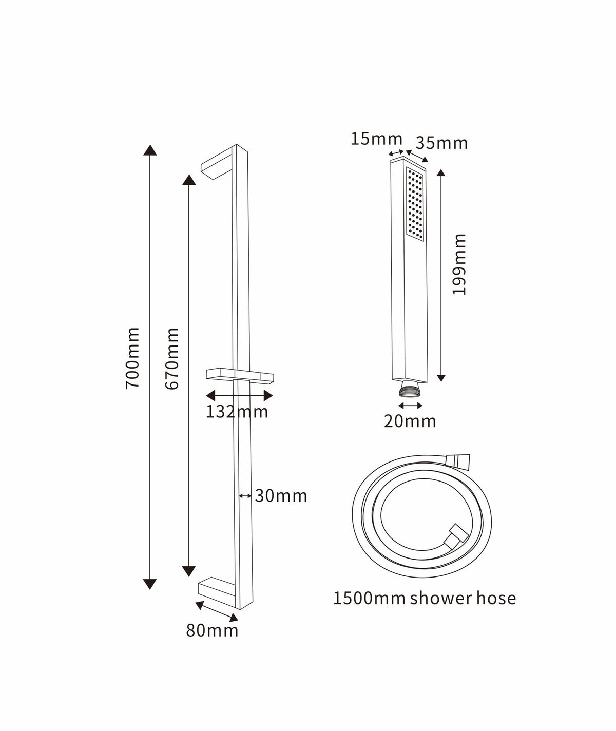 ATS10B | Hand Shower Set - ThatRenoStore