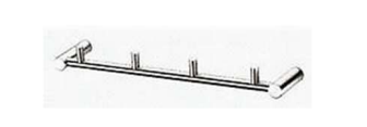 NSS-04 | 4-Robe Hook - Stainless Steel Matt