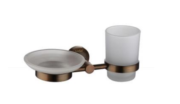 NWN-20 | Mug & Soap Holder - Antique Bronze