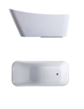 NNST-026-1600 | Free Standing Bathtub - White