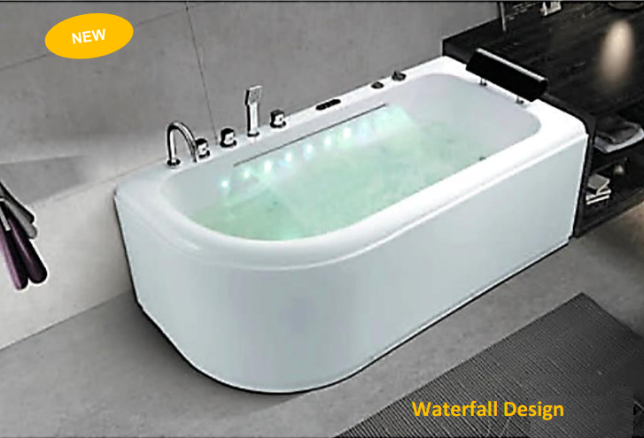 NNST-041-SPA-1700 | Massage Bathtub - White