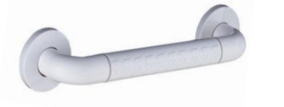 NHB-400-WT | PVC Grab Bar 400mm - White PVC
