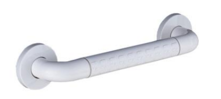 NHB-500-WT | PVC Grab Bar 500mm - White PVC