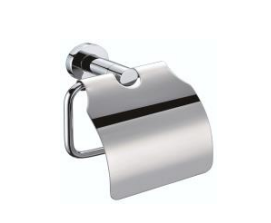 N90111 | Paper Holder w/ Lid - Chrome Polish