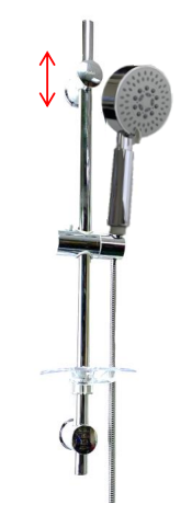 NSH-3305-CP | Adjustable Shower Set - Chrome Polish