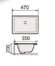 NC-540N | Ceramic Art Basin - White
