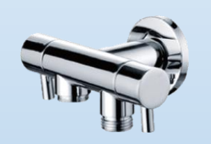 NBS-809-CP |  Two-Way Stop Valve - Chrome Polish