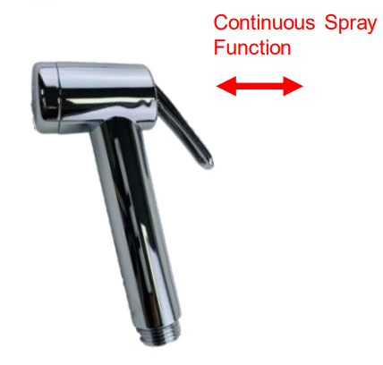 NBS-60-NCP | Bidet Sprayer Set - Chrome Polish