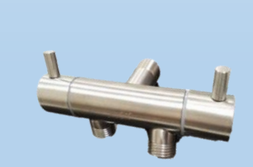 NBS-809-SS | Two-way Stop Valve - Stainless Steel Matt