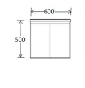 GKLASS 220-600 ANCIENT WOOD | KLASS STAINLESS STEEL CABINET