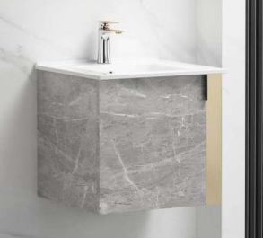 GKLASS 231 GREY MARBLE | KLASS STAINLESS STEEL CABINET