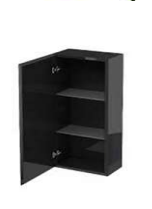 GK-MONO 22 BLACK | K-MONO STAINLESS STEEL MIRROR BOX