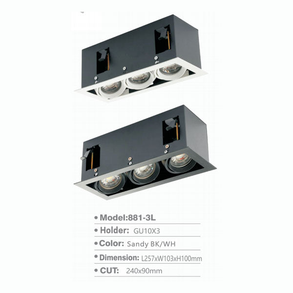 SL881 | Spot Down Light - 3L