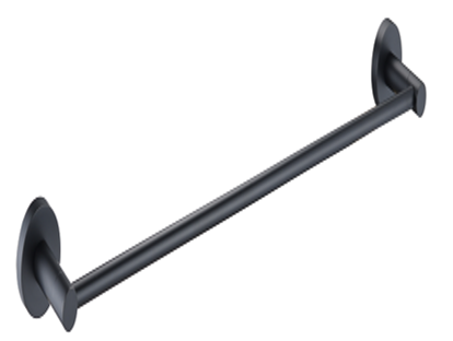 VA.2008J-GM | Single Towel Bar - Gunmetal | VERA | ThatRenoStore