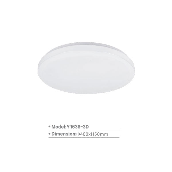 SLY1638-3D Surface Light | LED Ceiling Lamp - RGB
