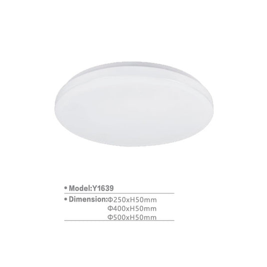 SLY1639 Surface Light | LED Ceiling Lamp - RGB (Ø250x50mm)