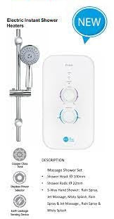 707 | WELLINGTON 5-way multimassage shower head