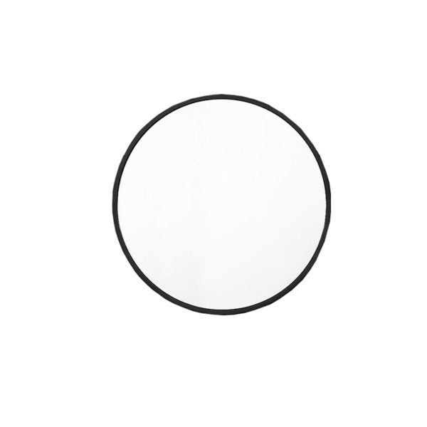 ATRDM-BK-50 | Round Mirror With Frame