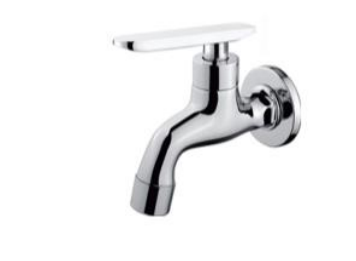 NNT-01 E or X | Wall Bib Tap - Chrome Polish