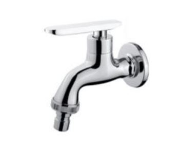 NNT-06 E or X | Wall Hose Bib Tap - Chrome Polish