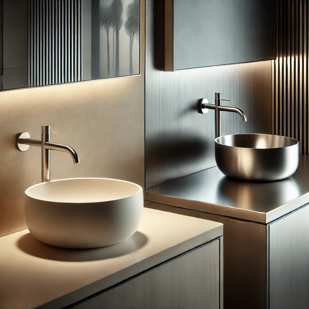 Ceramic vs. Stainless Steel Basins: Which One Should You Pick?