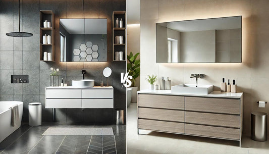 Wall-Mounted vs. Freestanding Vanities: Which is Best for Your Space?