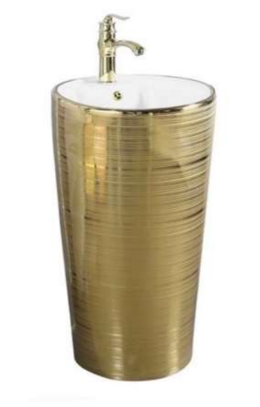 GZ 005 GOLD PEDESTAL | FERRE PEDESTAL BASIN