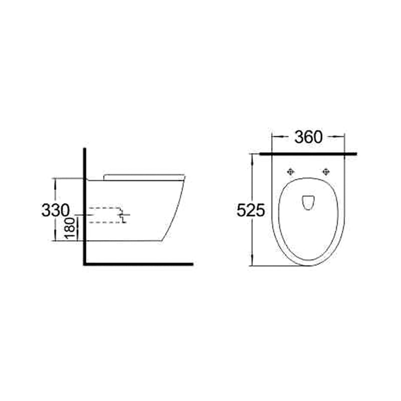 ATH057 | Wall-Mount Closet (525x360x330mm)