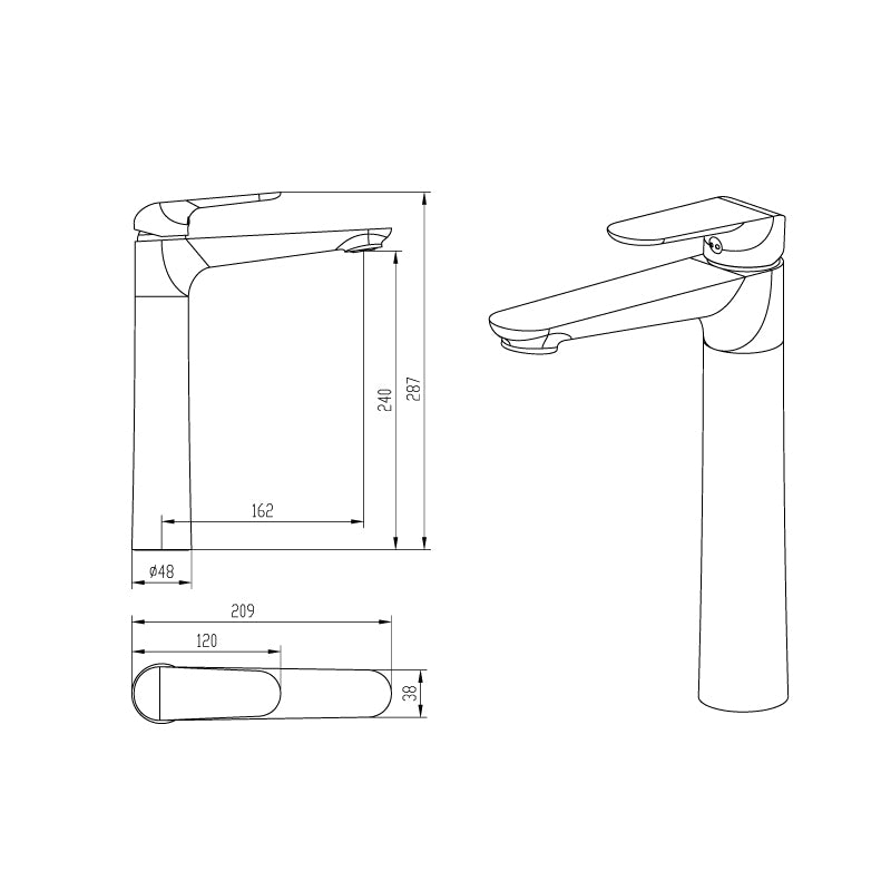 AT1301AC | Single-Lever Basin Tap