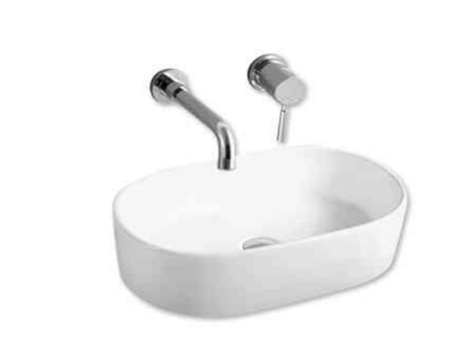 GZ 139 | FERRE WHITE CERAMIC BASIN