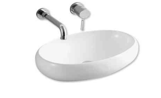 GZ 164 | FERRE WHITE CERAMIC BASIN