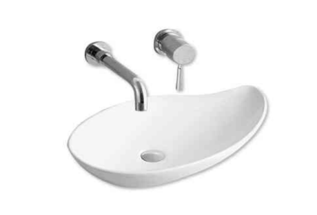 GZ 165 | FERRE WHITE CERAMIC BASIN